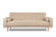 Сэлвик трёхместный диван-релакс Рогожка UNO Beige арт. 4673739701164