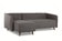 Лила оттоман угловой диван флип-аут 3БК Велюр Formula 925 (серый) арт. 4673739702888