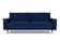 Марти трёхместный диван-релакс велюр Formula 788 (синий) арт. 4673739703656