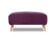 Хюгге банкетка-релакс Велюр Priority 835 (винный) арт. 4673739701553